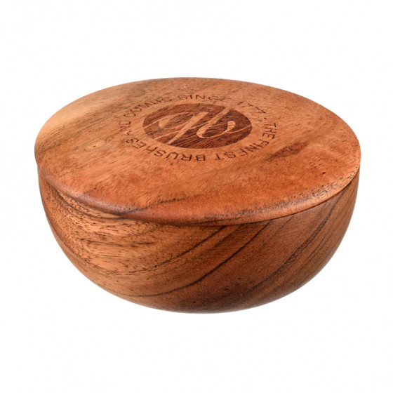 KENT SHAVING SOAP IN CLASSIC WOODEN BOWL