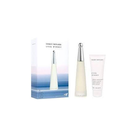 ISSEY MIYAKE  L`EAU D´ISSEY 100ml vapo + BODY CREAM 75 ML