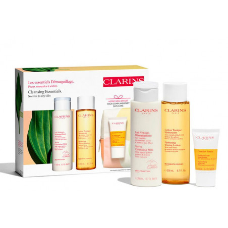 CLARINS LAIT VELOURS DESMAQUILLANT, LOTION TONICE  PROMOCION
