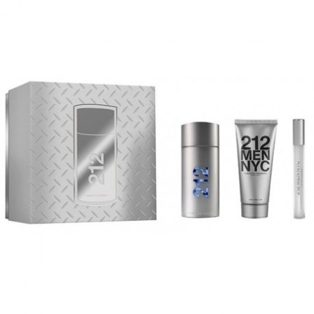 ESTUCHE CAROLINA HERRERA 212 MEN.