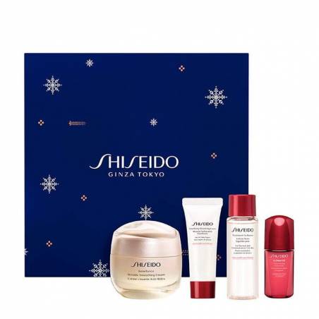 Estuche Shiseido Benefiance Wrinkle Smoothing Crean 50m