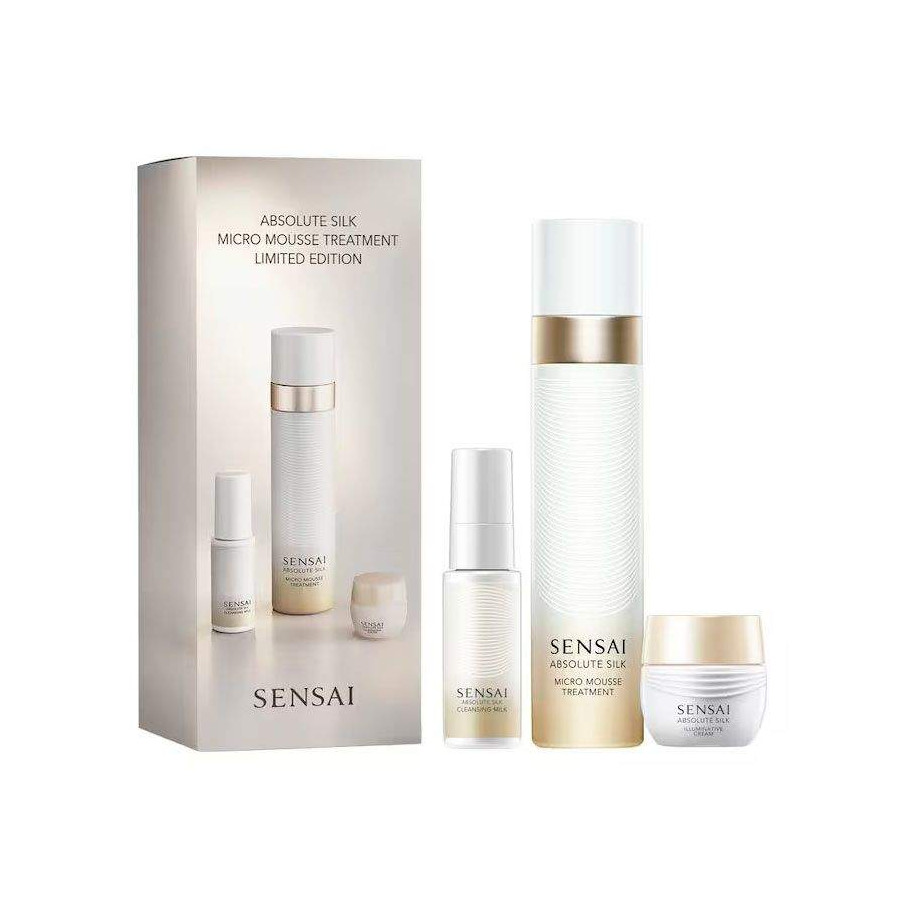 SENSAI ABSOLUTE SILK MICRO MOUSSE TREATMENT ESTUCHE SENSAI ABSOLUTE SILK MICRO MOUSSE TREATMENT ESTUCHE