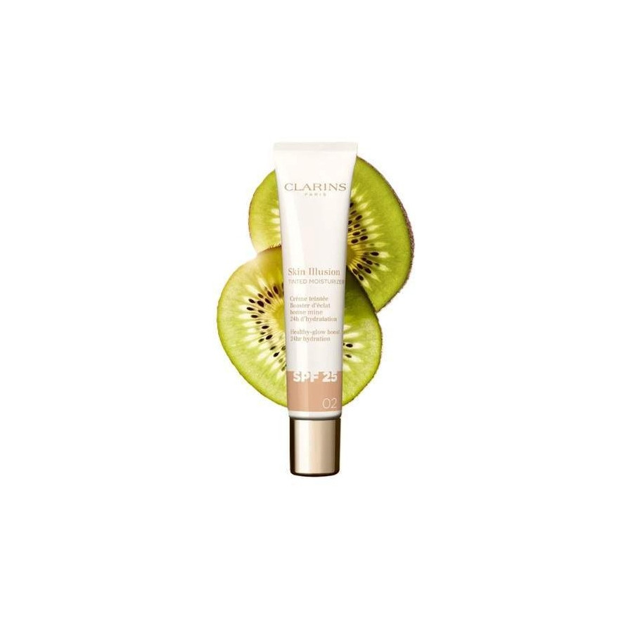 CLARINS SKIN ILLUSION TINTED MOISTURIZER SPF25 CLARINS SKIN ILLUSION TINTED MOISTURIZER SPF25
