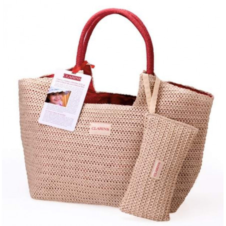 REGALO BOLSO PLAYA POR LA COMPRA DE 2 O MAS PROTECTORES CLARINS