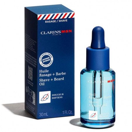 CLARINS MEN HUILE RASAGE + BARBE