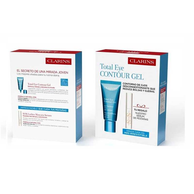 CLARINS TOTAL EYE CONTOUR GEL ESTUCHE