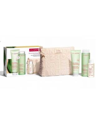 CLARINS DOUX NETTOYANTPURIFIANT 125ml LOTION TONIQUE PURIFIANTE 200ml ESTUCHE