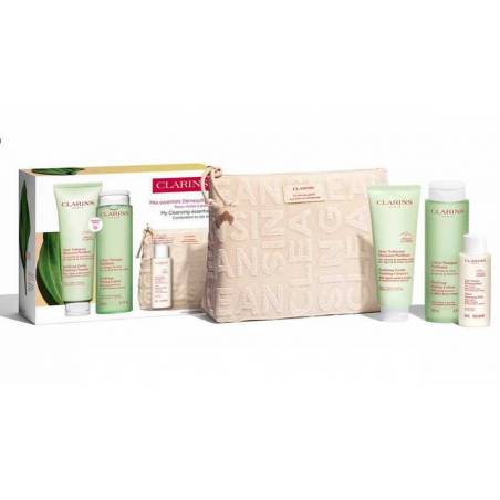 CLARINS DOUX NETTOYANTPURIFIANT 125ml LOTION TONIQUE PURIFIANTE 200ml ESTUCHE