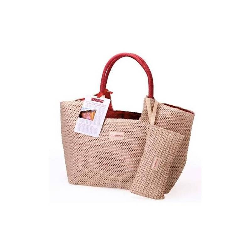REGALO BOLSO PLAYA POR LA COMPRA DE 2 O MAS PROTECTORES CLARINS