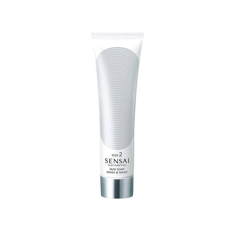 Sensai Silky Purifying Cleansing Mud Soap (Wash & Mask) 125ml