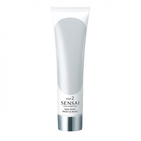 SENSAI SILKY PURIFYING MUD SOAP (WASH & MASK)