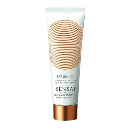 SENSAI SILKY BRONZE CELLULAR PROTECTIVE CREAM FOR FACE SPF50+