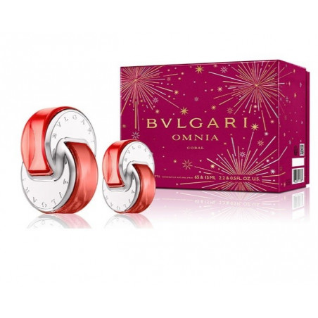 BULGARI OMNIA CORAL ESTUCHE 65ml + 15ml