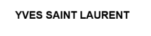 YVES SAINT LAURENT