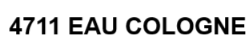 4711 EAU DE COLOGNE